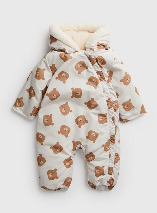 Baby girl snowsuit shop 9 12 months